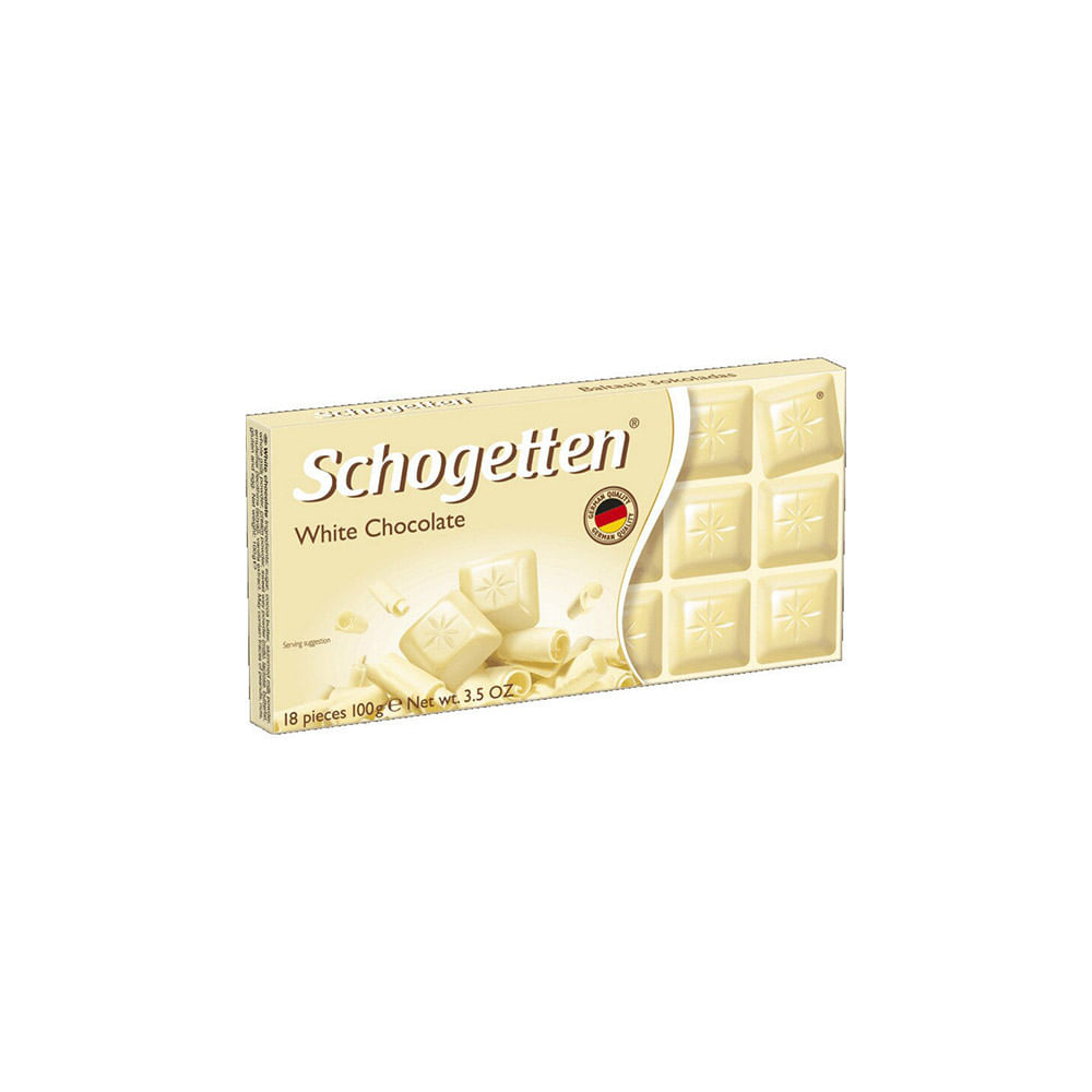 Bombones Choco Blanco Schogetten - Tableta 100grs - imagen del producto