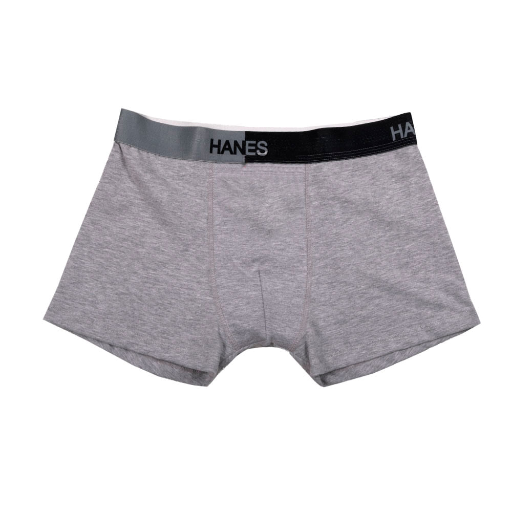 Boxer Liso Hombre Gris Talle 3 Hanesbrands - imagen del producto