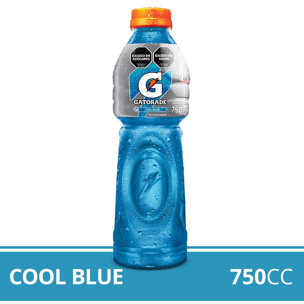 Isotónica Gatorade Cool Blue Botella 750 Ml. image