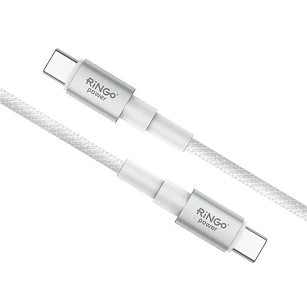 Cable Cargador De Celular Ringo Power 60 W C A C Blanco - imagen del producto