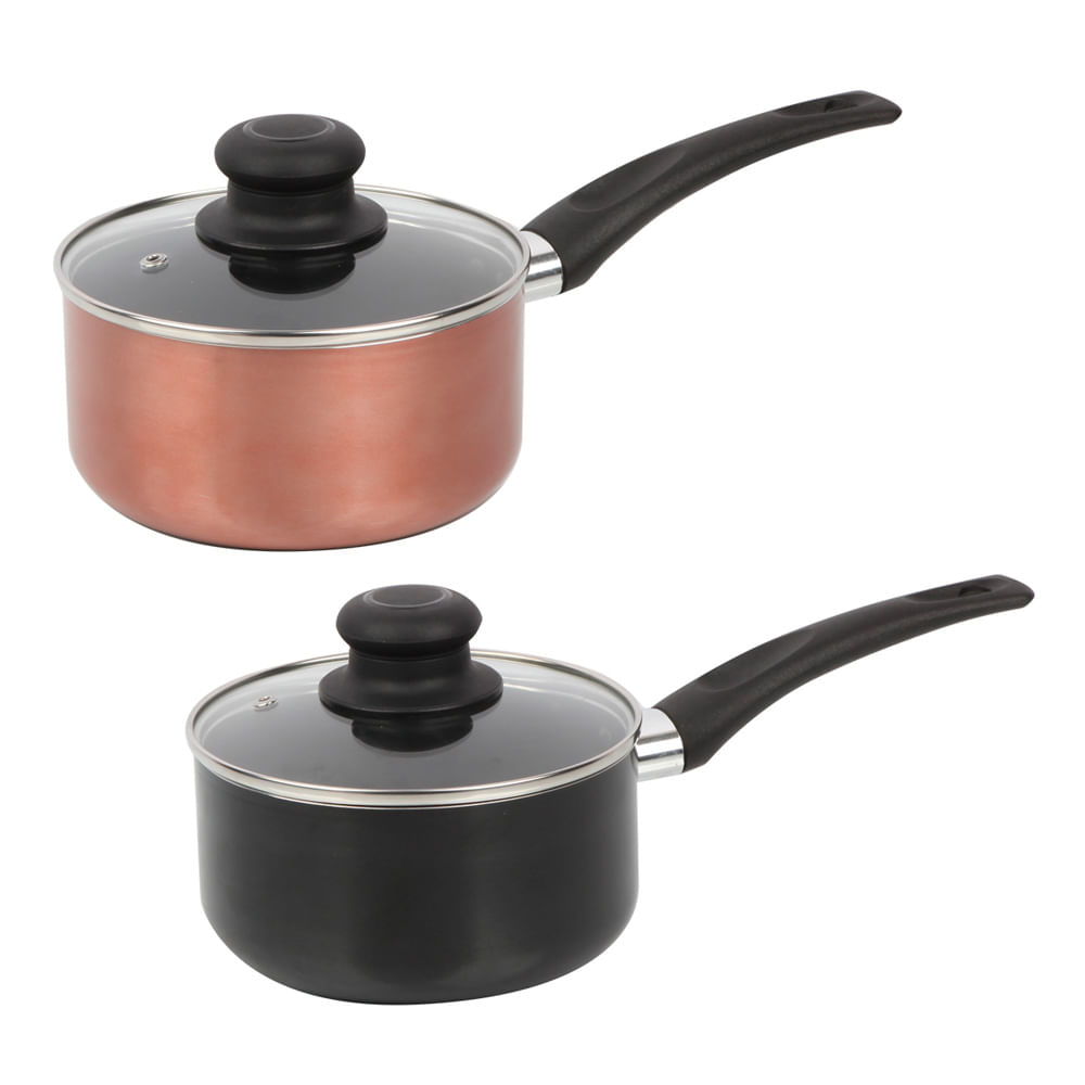Cacerola Antiadh Con Tapa Y Mgo 20 Cm - imagen del producto