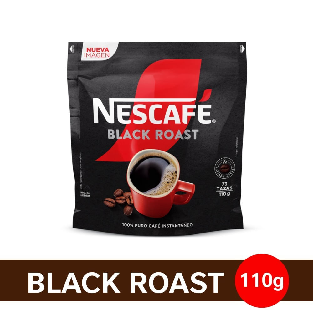Café Instantáneo Nescafé® Black Roast 110 G - imagen del producto