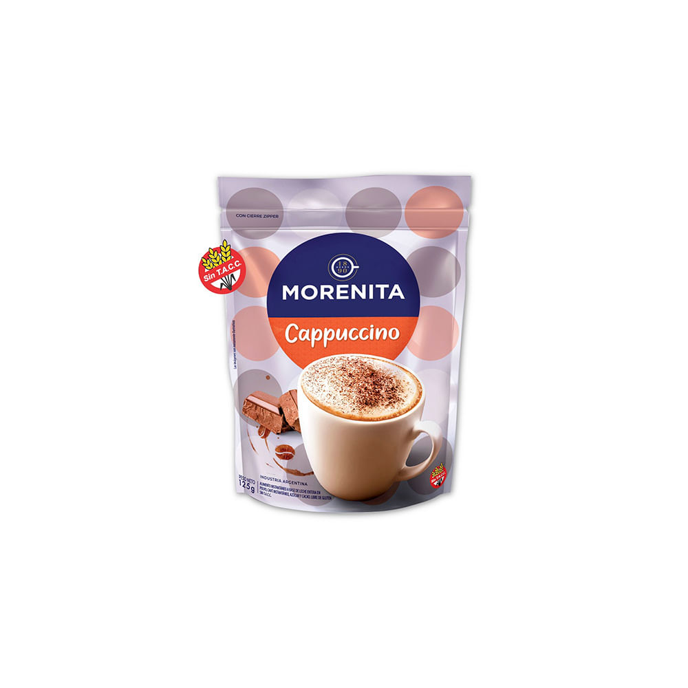 Café Cappuccino con Azúcar 125 Grs La Morenita - imagen del producto