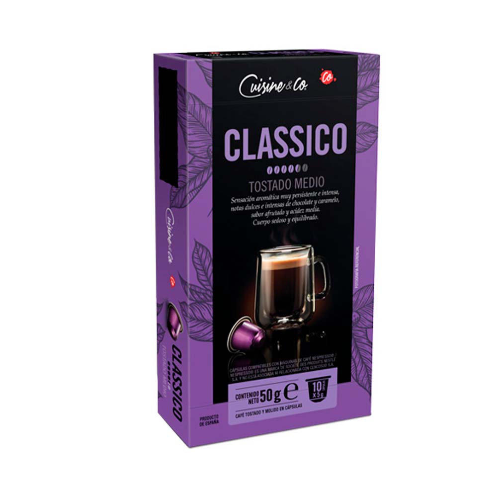 Café Capsula Clássico 10 Un Cuisine & Co - imagen del producto