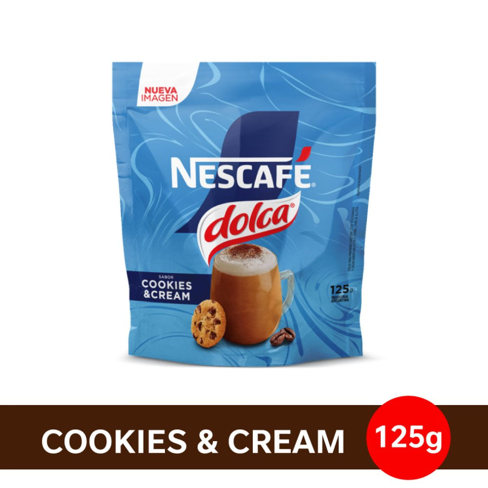 Nescafé Dolca Cookies & Cream 125 grs - imagen del producto