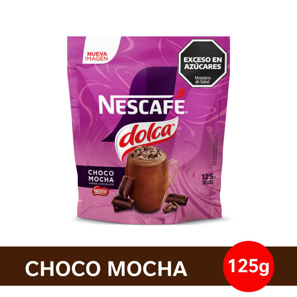 Café Instantáneo Sabor Choco Mocha 125 Grs Dolca - imagen del producto