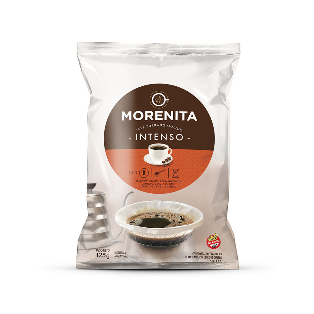 Café Molido La Morenita Intenso 125 Gr. - imagen del producto