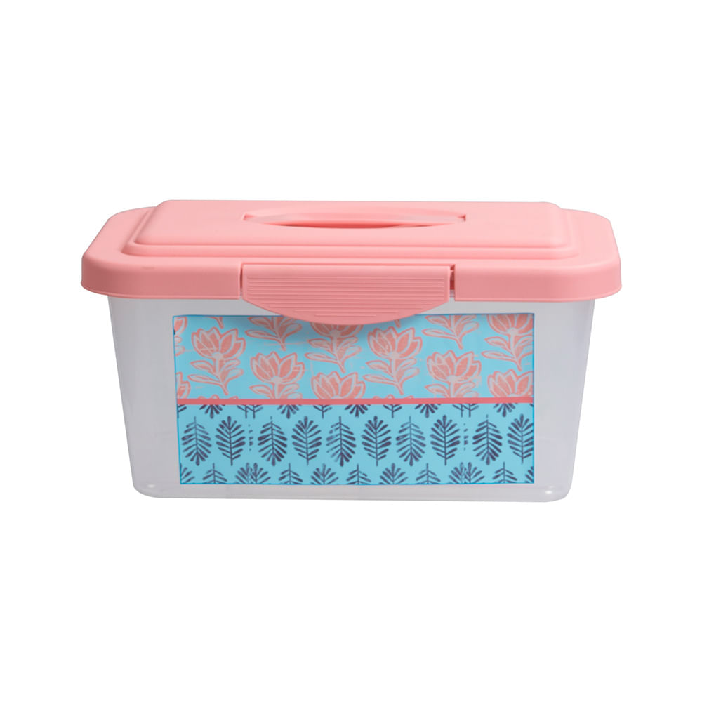 Organizadora Diseno Duo Rosa Plástico 6 Lts 1 Un Krea - imagen del producto