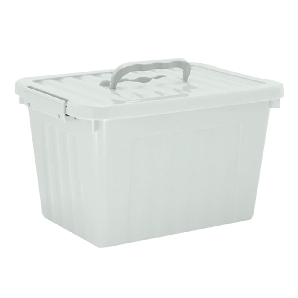 Caja Organizadora Mediana Blanco Tiza 12 L - imagen del producto