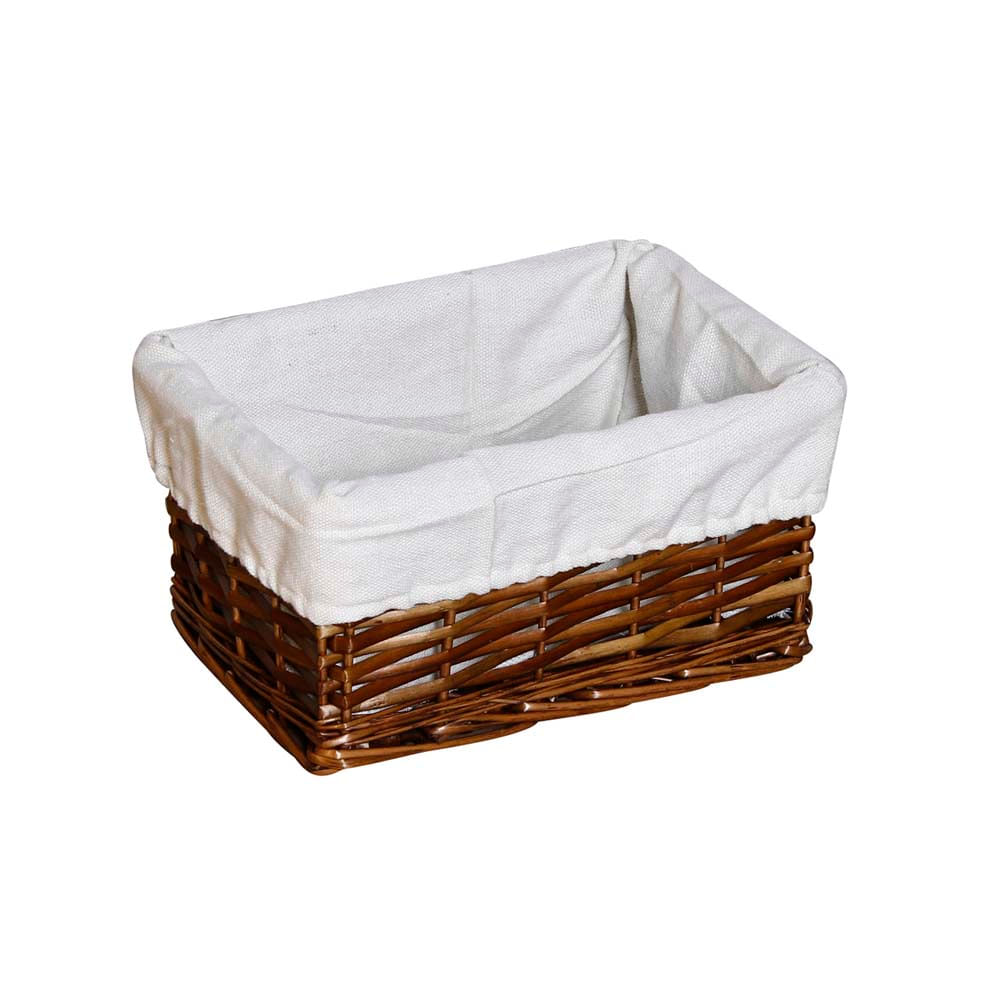 Canasto Organizador Camel de Mimbre x 1 Un Krea - imagen del producto