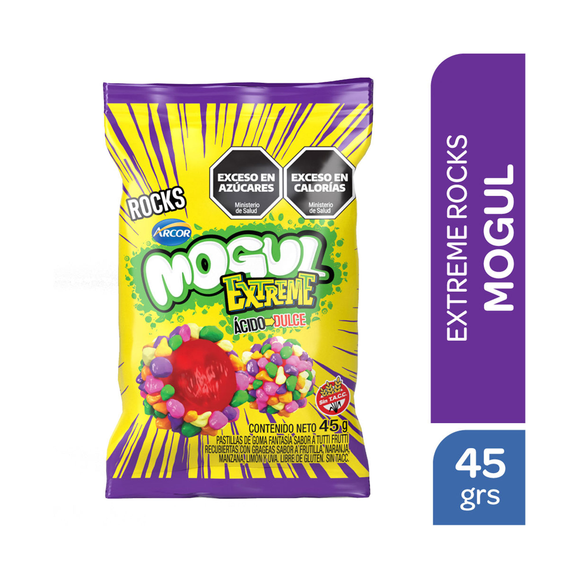 Gomitas Mogul Extreme Rocks 45gr - imagen del producto
