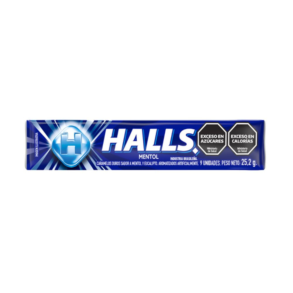 Caramelos Halls Sabor Mentho-Lypthus 28 G - imagen del producto