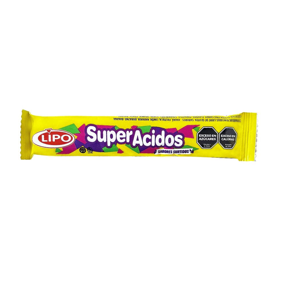 Caramelos Super Acidos Lipo 18 Gr. - imagen del producto