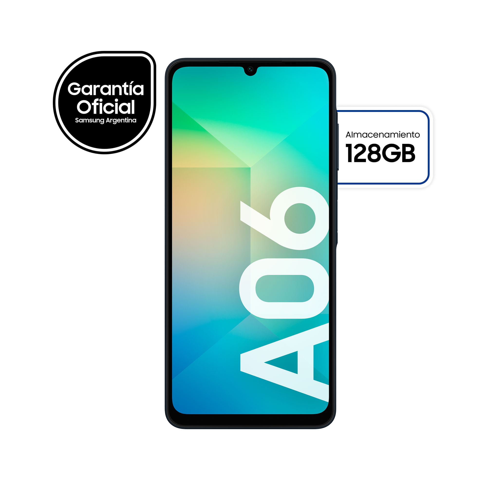 Celular Galaxy A06 128GB Negro Samsung - imagen del producto