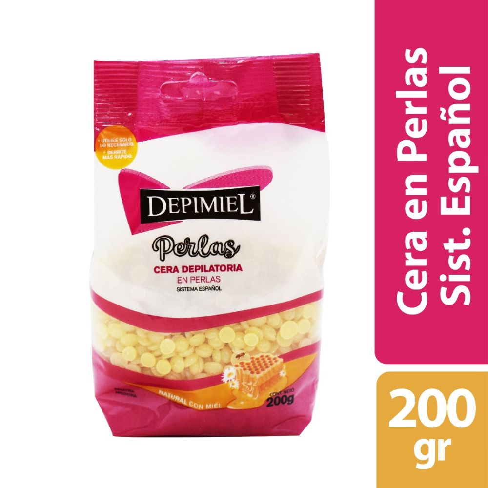 Cera depilatoria natural Depimiel repuesto 200 g. - imagen del producto