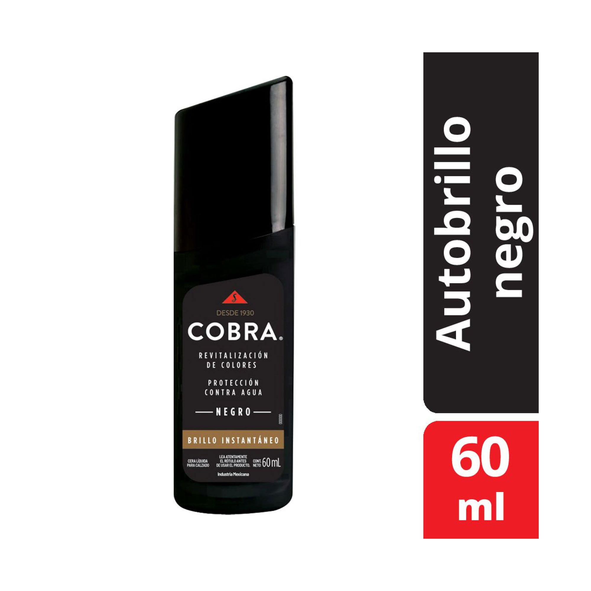 Cera Autobrillo Negro Cobra 60ml - imagen del producto