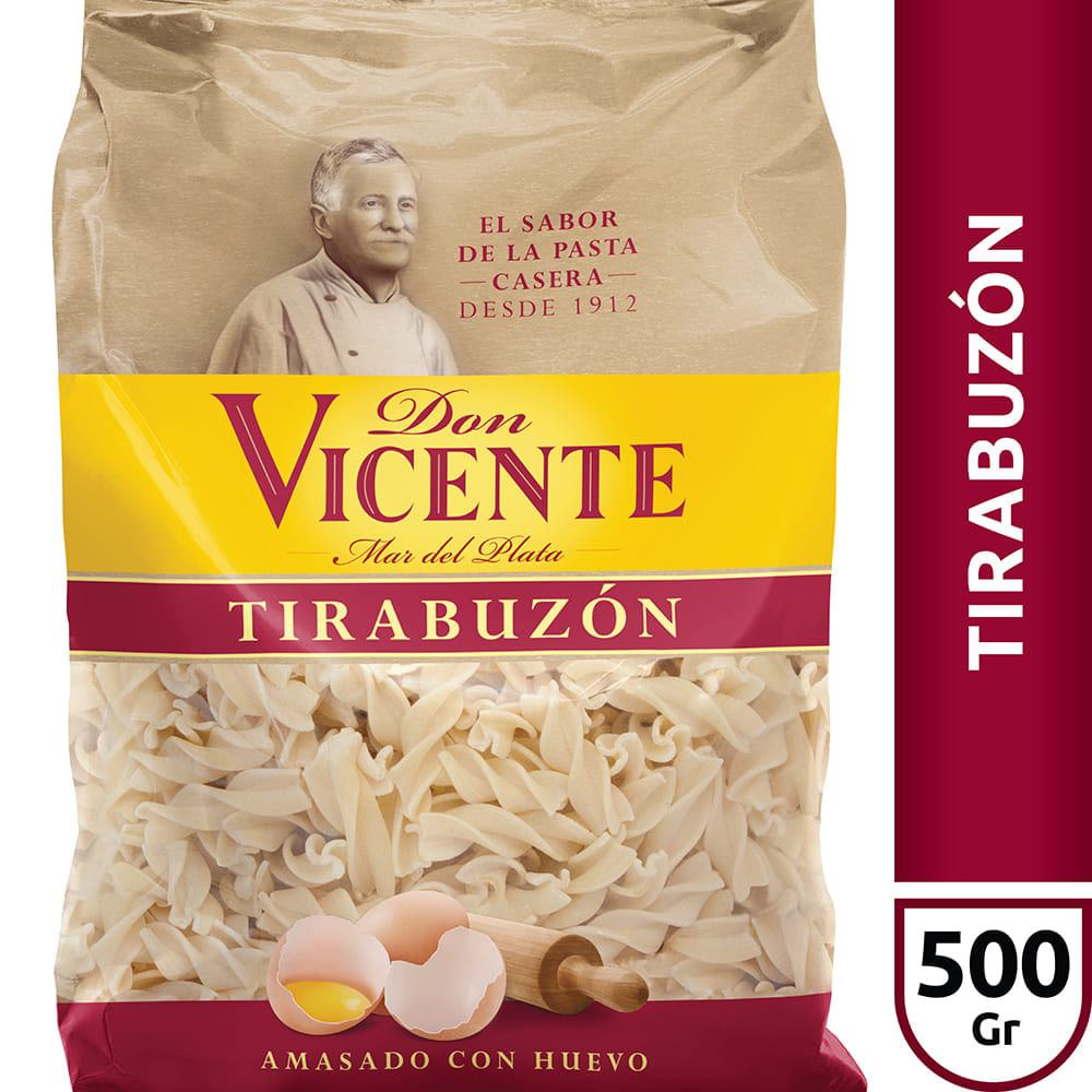 Fideos guiseros tirabuzones Don vicente 500 g. image