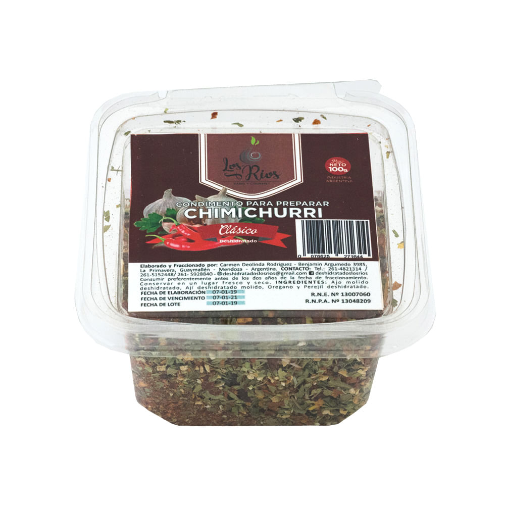 Chimichurri Deshidratado 100 Grs - imagen del producto