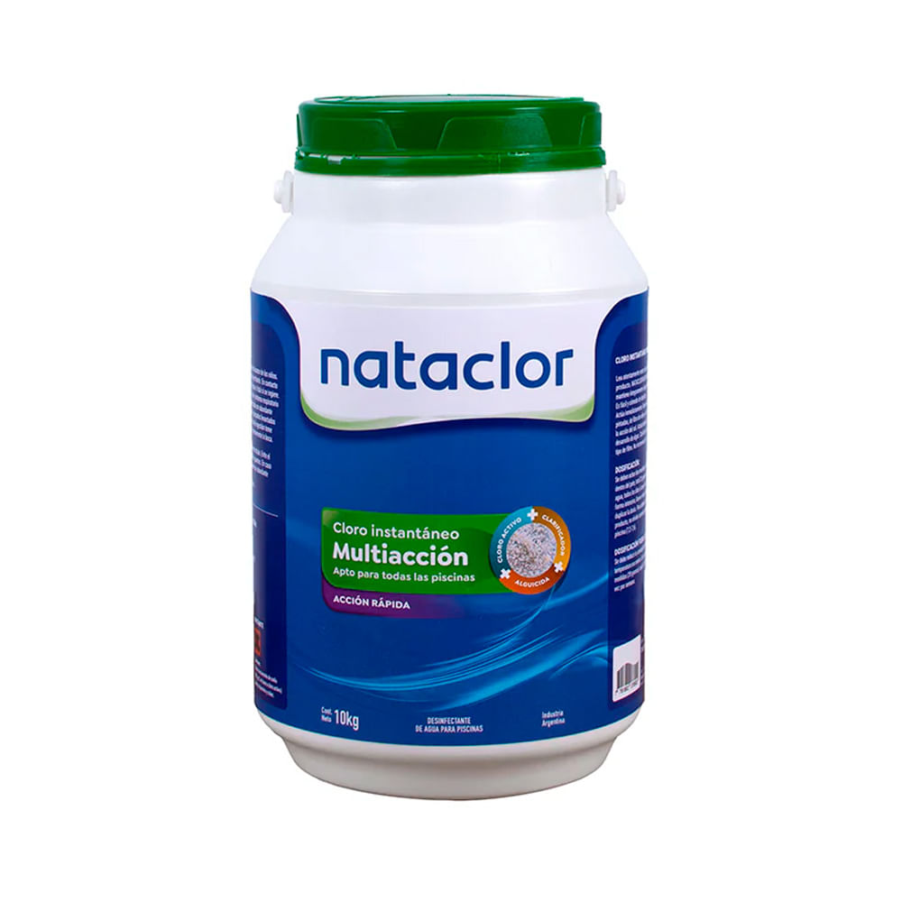 Cloro para Piscinas Multiacción 10 Kg Nataclor - imagen del producto