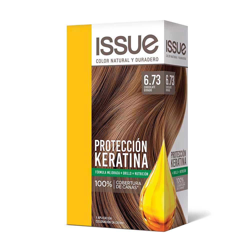 Coloracion Issue Kit Proteccion Keratina N°6.73 - imagen del producto