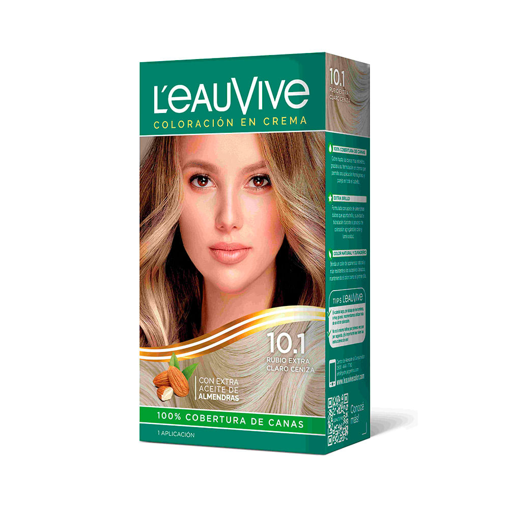 Color permanente L'eauVive kit N10.1 rubio ext claro 1 uni - imagen del producto