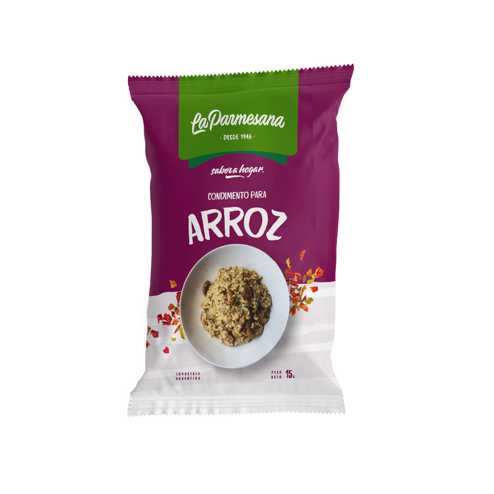 Condimento para Arroz 15 Grs La Parmesana - imagen del producto