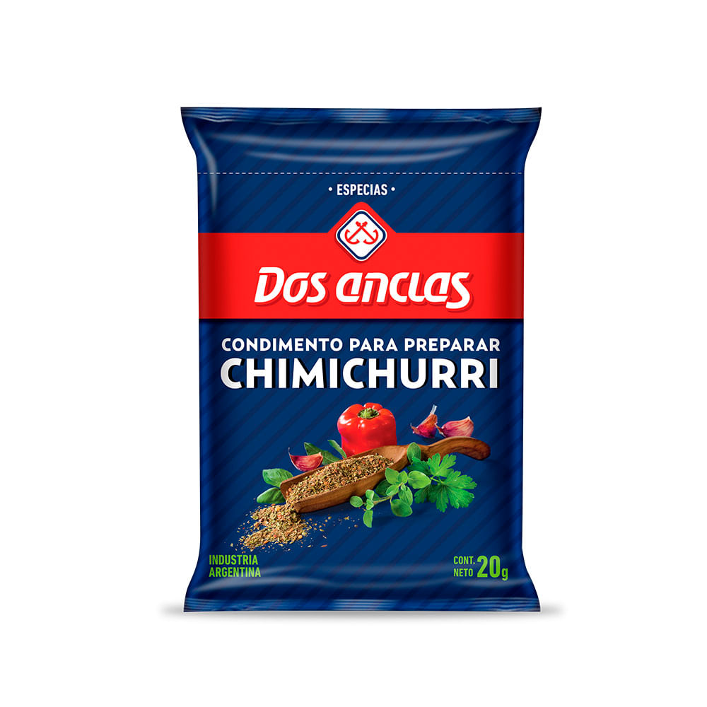 Condimento para Chimichurri 20 Grs Dos Anclas - imagen del producto