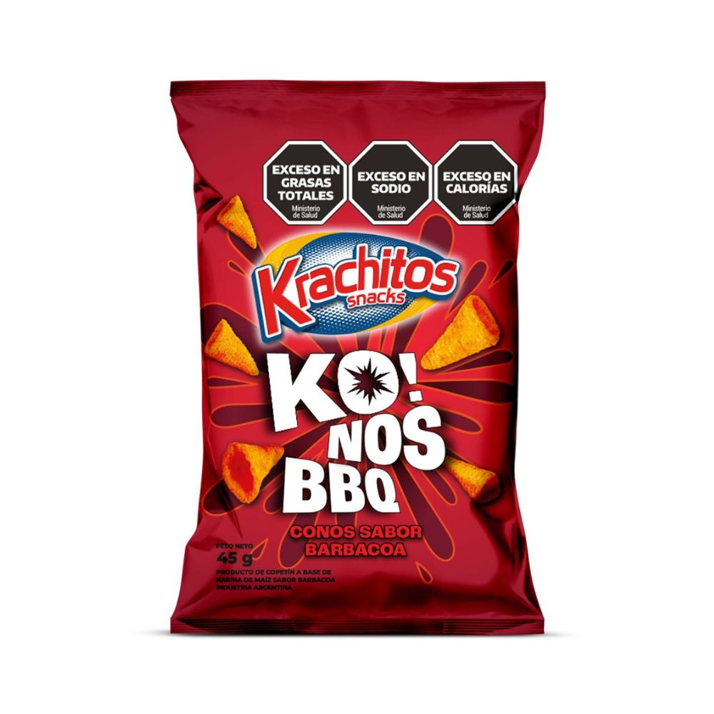 Conos Sabor Barbacoa Krachitos 45 Gr. - imagen del producto