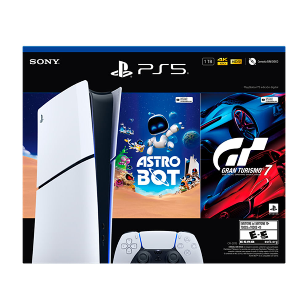 Consola PS5 Digital Bundle 825 Gb CFI-2115B01X Sony - imagen del producto