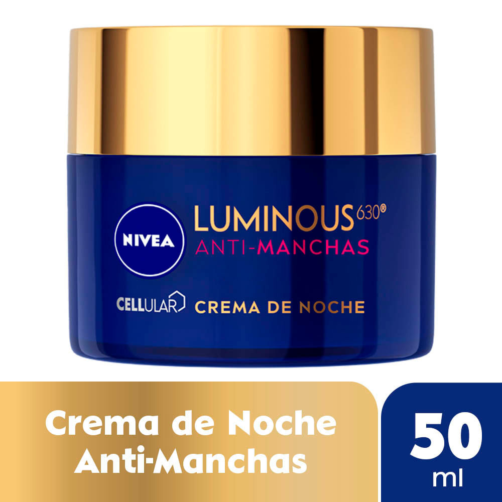Crema de noche antimanchas Nivea luminous 50 ml - imagen del producto