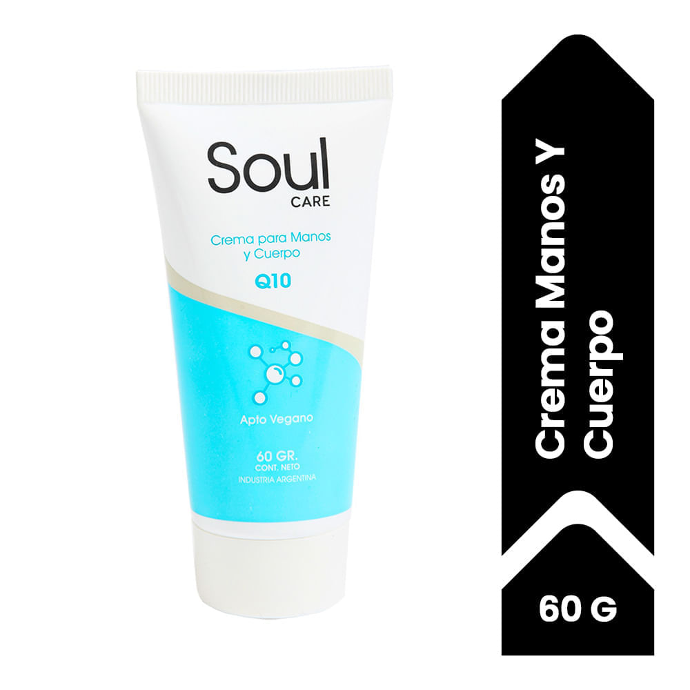 Crema Manos Y Cuerpo Soul Care Q10 60 G - imagen del producto