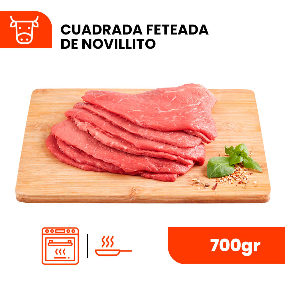 Cuadrada Feteda De Novillito 700 G - imagen del producto