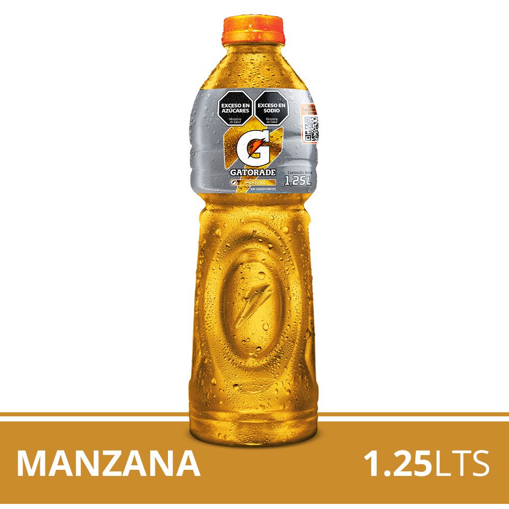 Isotónica Gatorade Manzana Botella 1,25 Lt. image