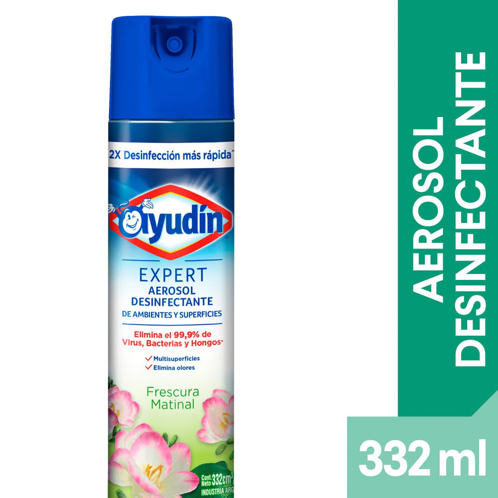 Desinfectante de Ambientes Frescura Matinal 332 Ml Ayudin - imagen del producto