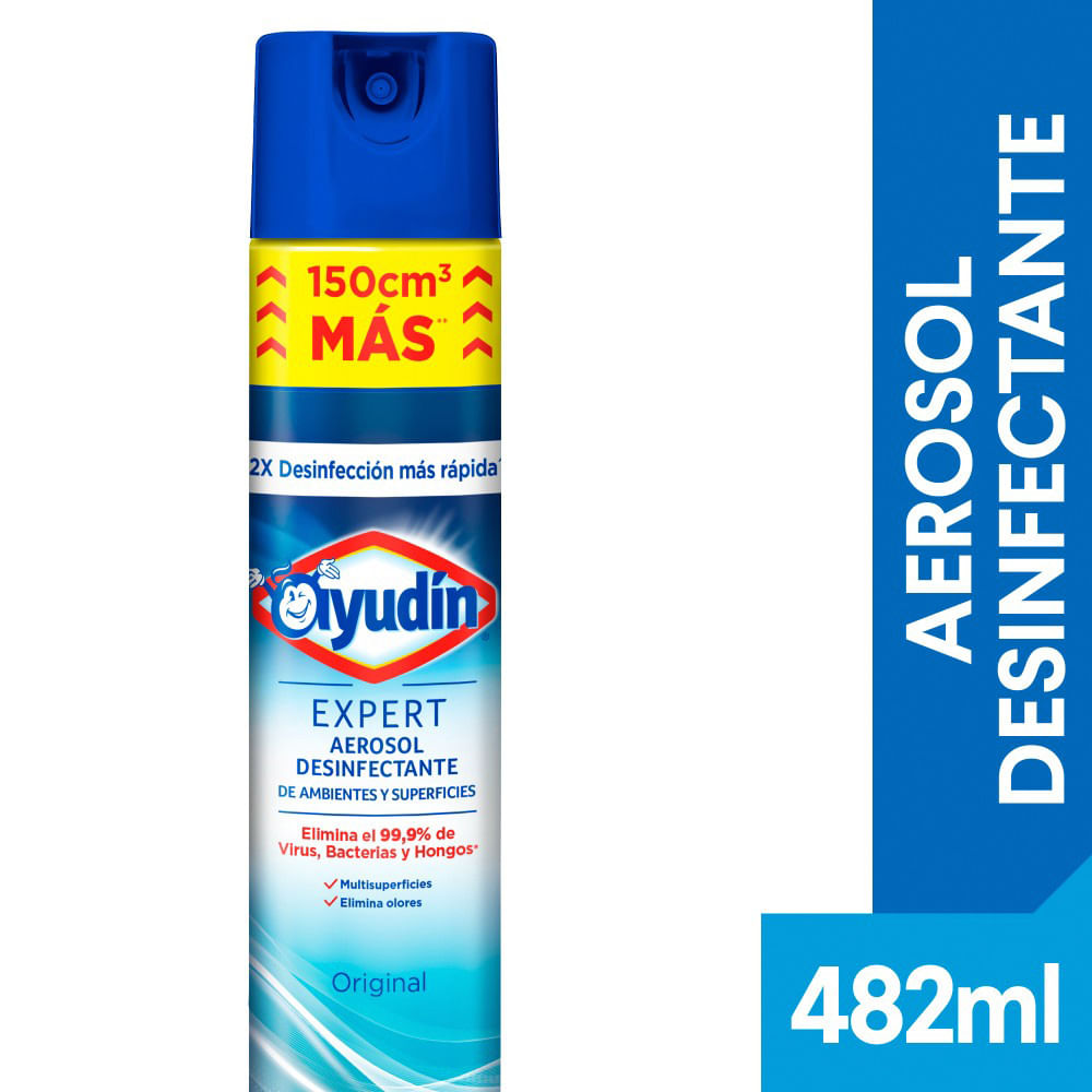 Aerosol Desinfectante Ayudin Expert Original 482 Ml - imagen del producto
