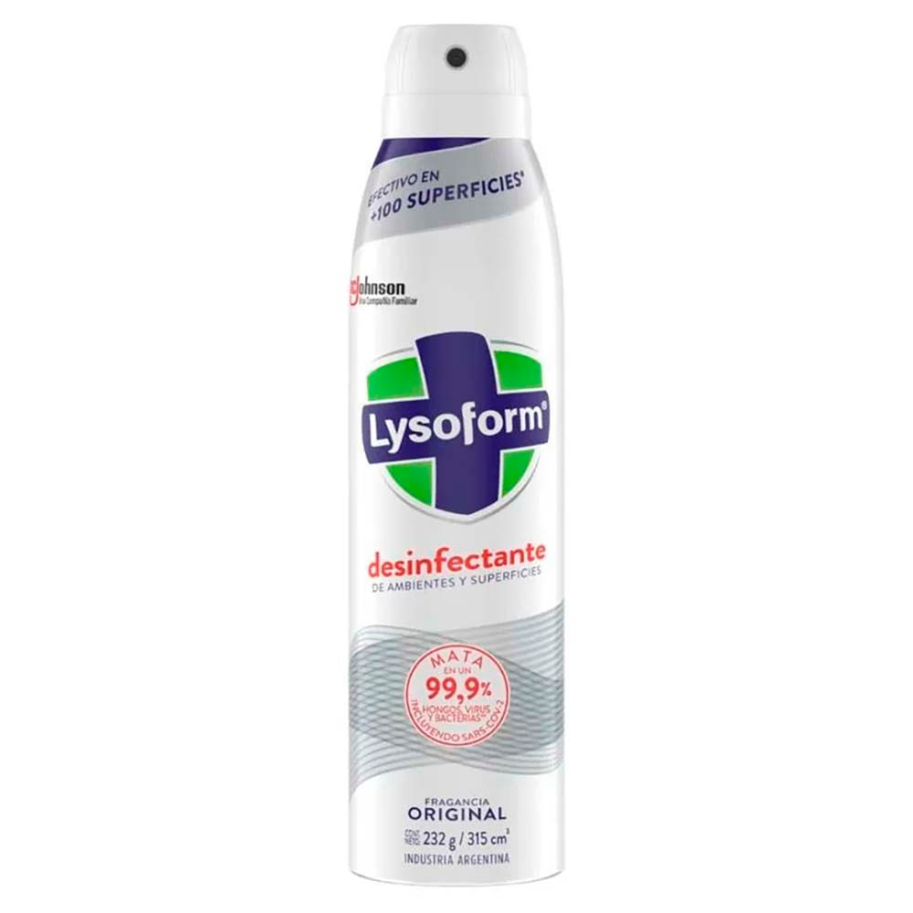 Desinfectante Aerosol Original 315 Ml Lysoform - imagen del producto