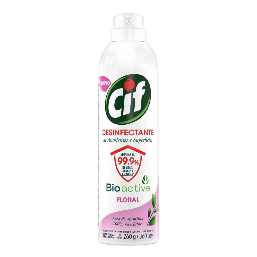 Desinfectante en Aerosol Floral 360 Cc Cif - imagen del producto