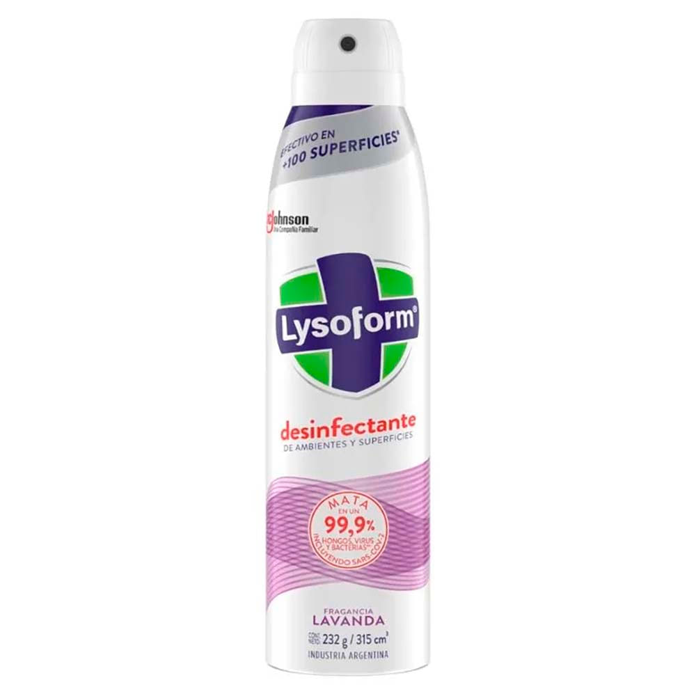 Desinfectante de Ambientes Lavanda 315 Ml Lysoform - imagen del producto