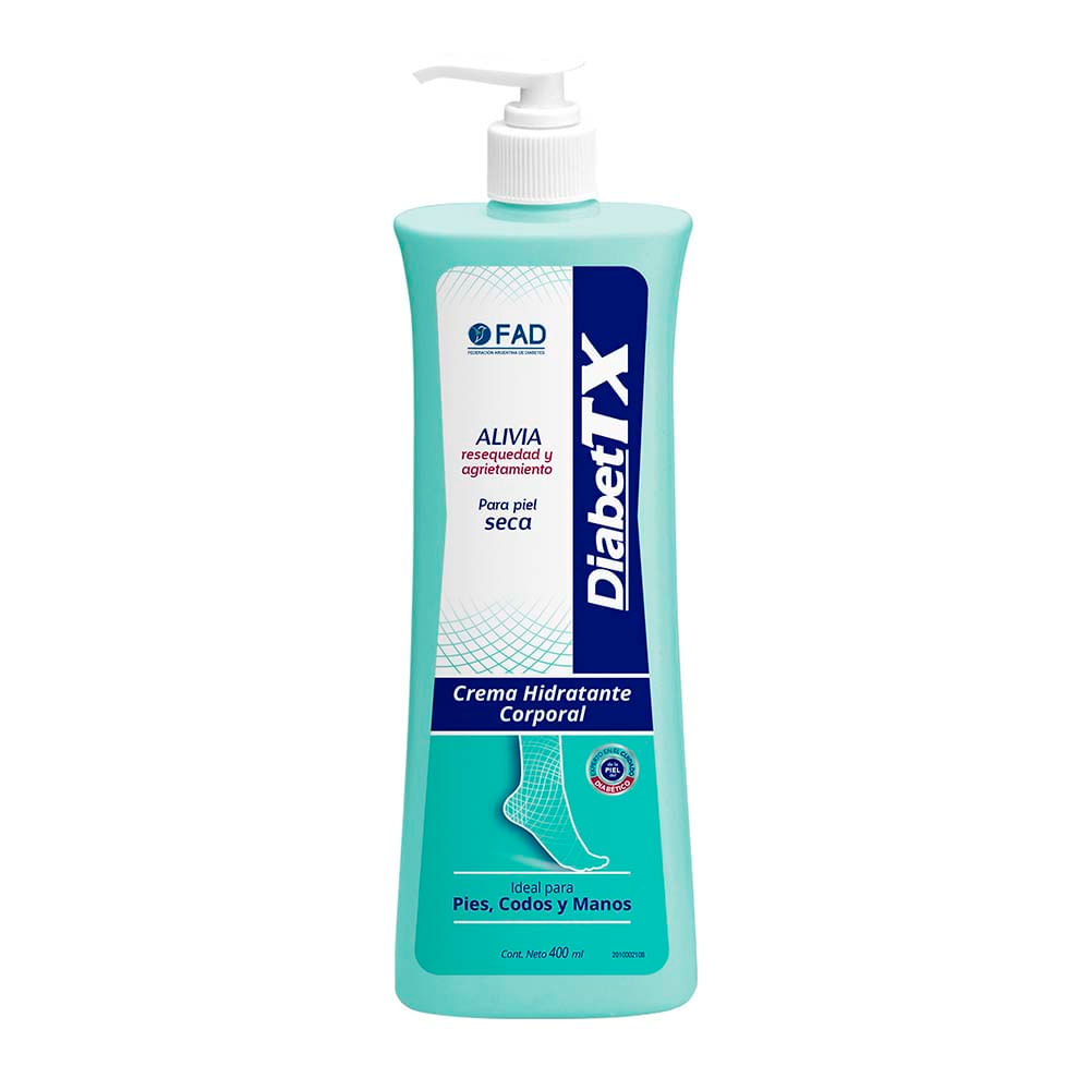 Diabettx Crema Corporal Hidratante 400 Ml - imagen del producto