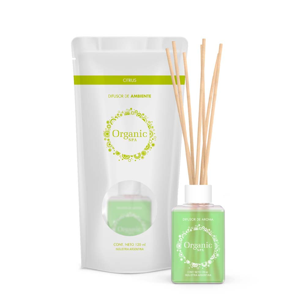 Difusor De Ambiente Pp 120 Ml. Citrus - imagen del producto