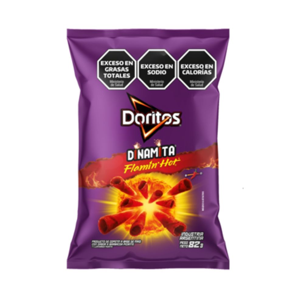 Nachos Doritos Flamin Hot 82 G - imagen del producto