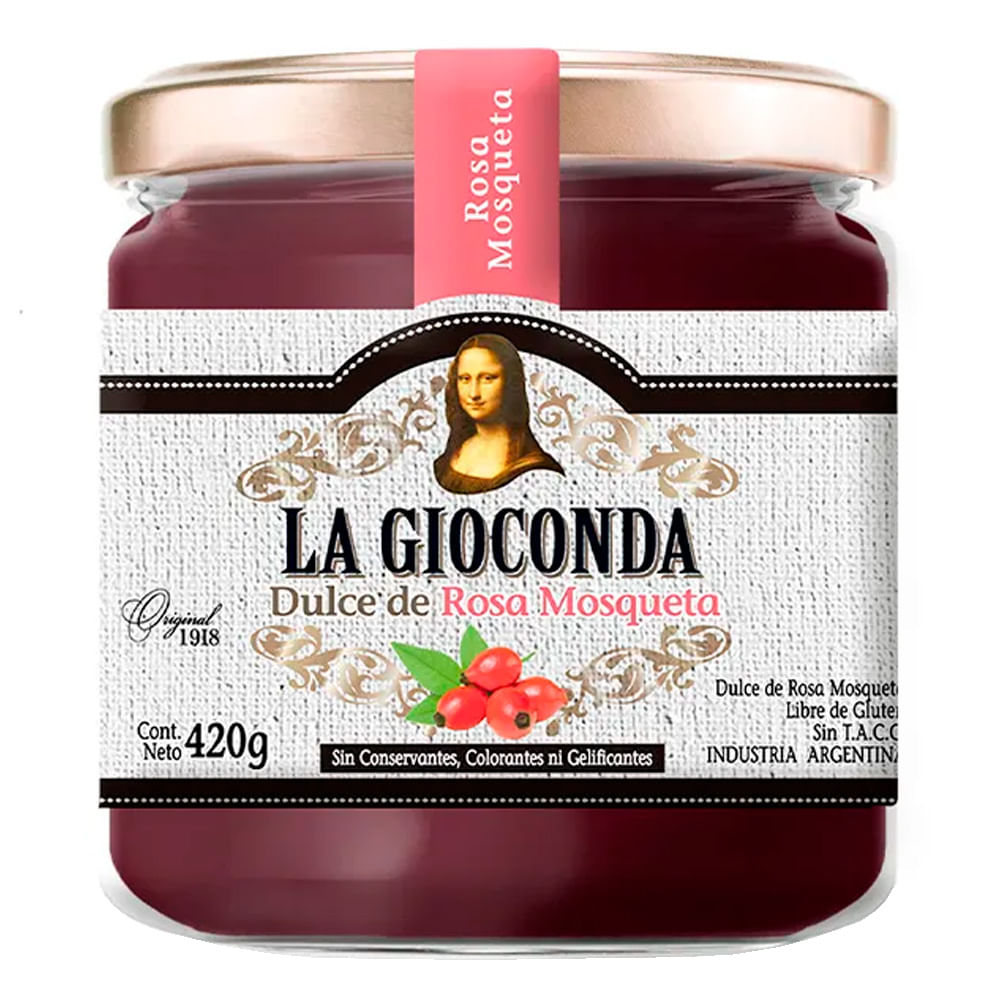 Dulce La Gioconda De Rosa Mosqueta 420 G - imagen del producto