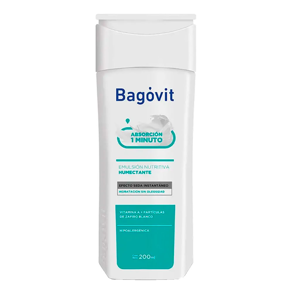 Emulsión Corporal Bagovit 1 Minuto 200 Ml - imagen del producto