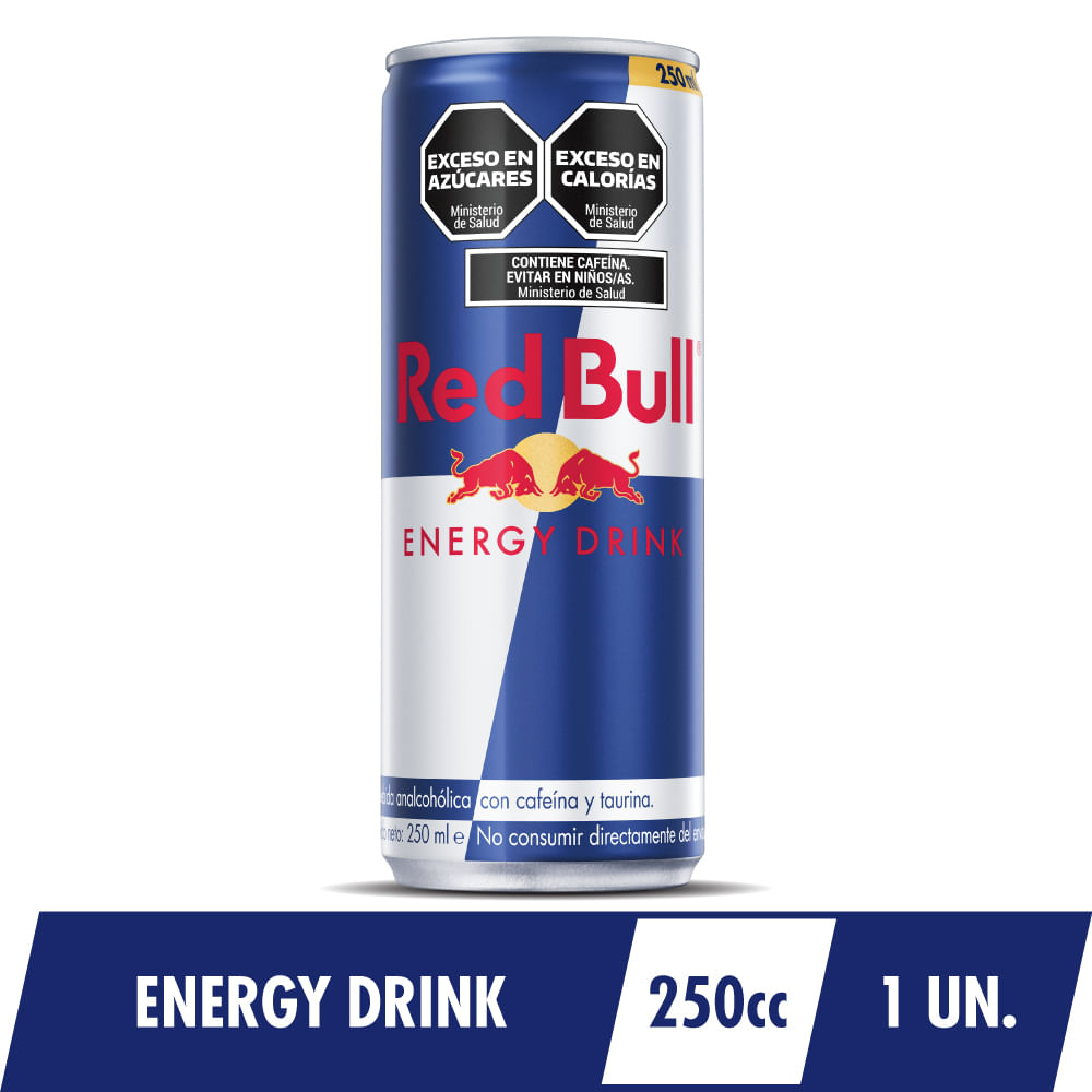 Energizante Red Bull Lata 250 Ml. - imagen del producto