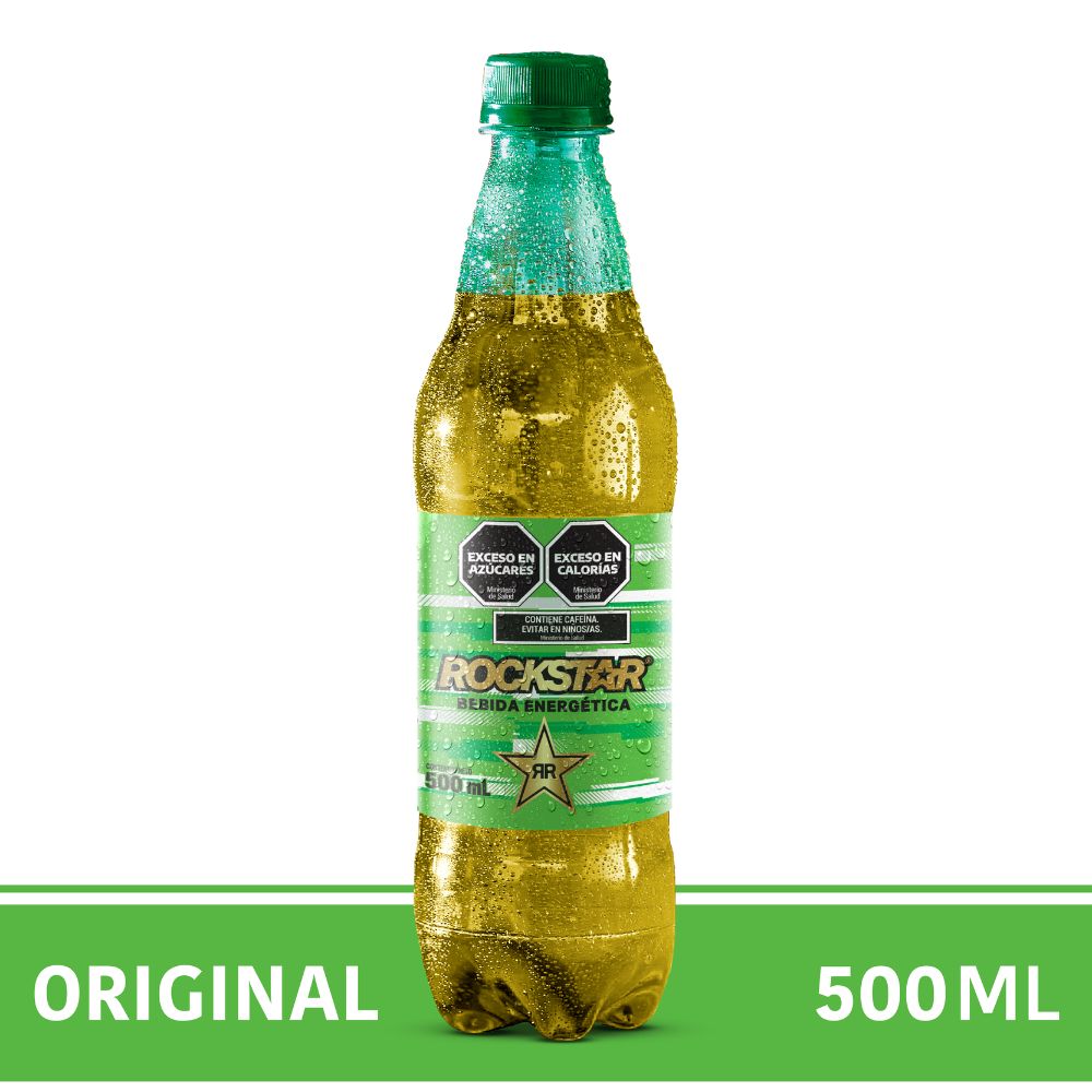 Bebida energizante Rockstar en botella 500 ml - imagen del producto