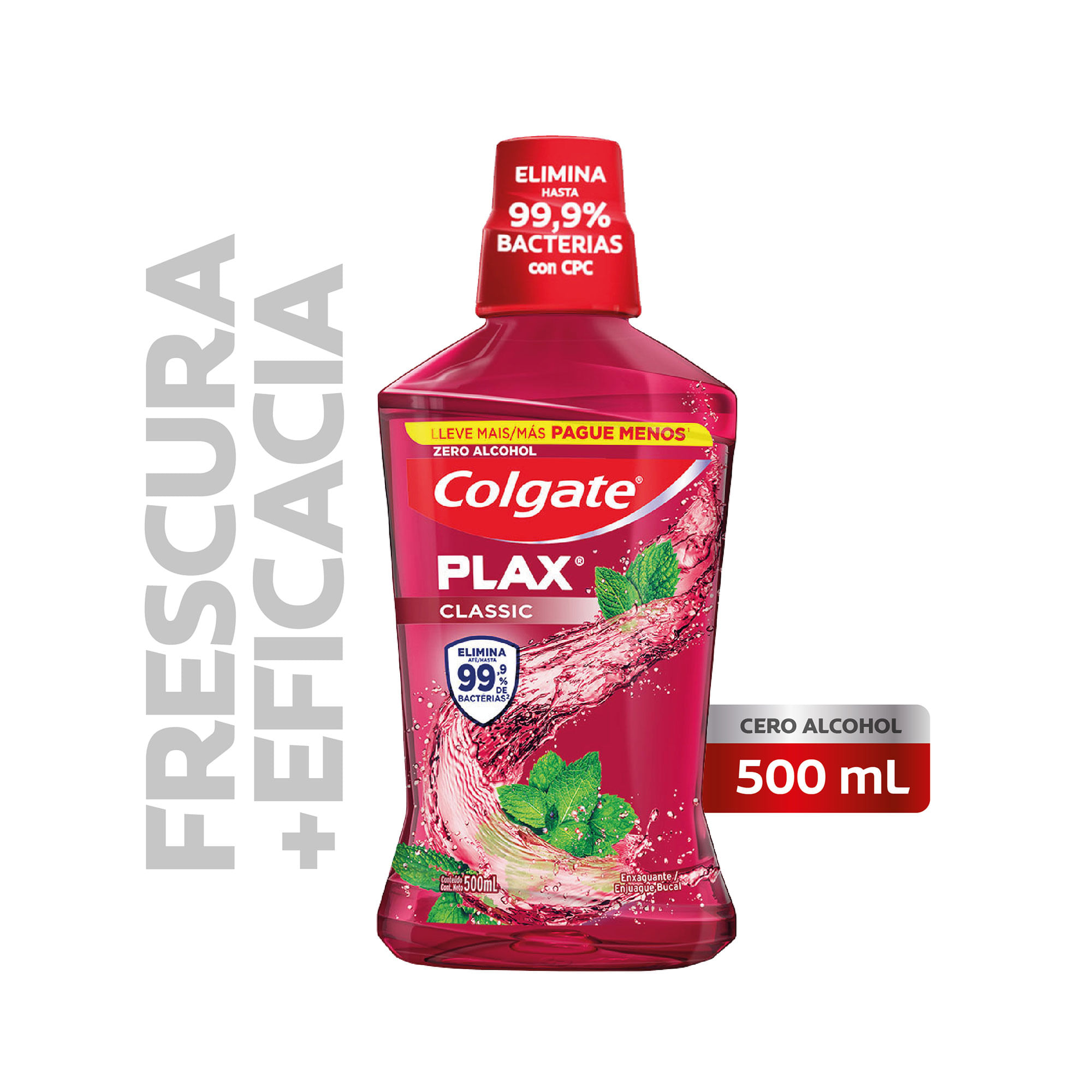 Enjuague Bucal Cero Alcohol 500 Ml Colgate - imagen del producto