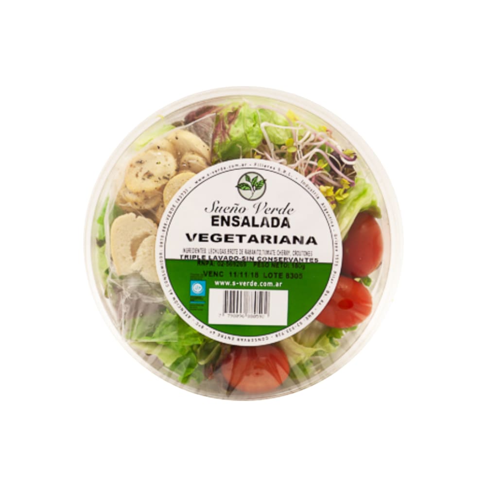 Ensalada Vegetariana Sueño Verde 300 Gr - imagen del producto