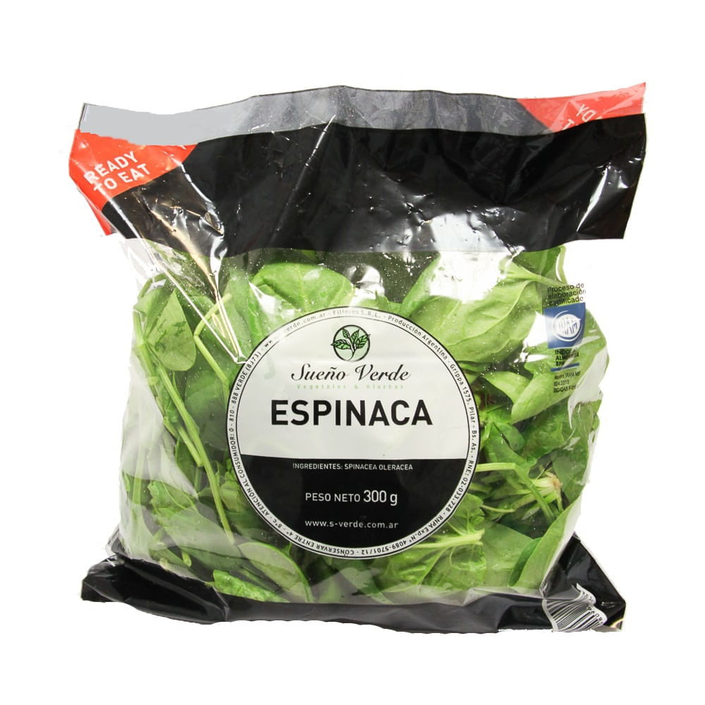 Espinaca Baby 300 Grs - imagen del producto