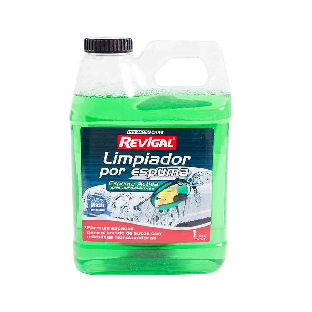 Shampoo para Auto Espuma Activa 1 Lts Revigal - imagen del producto