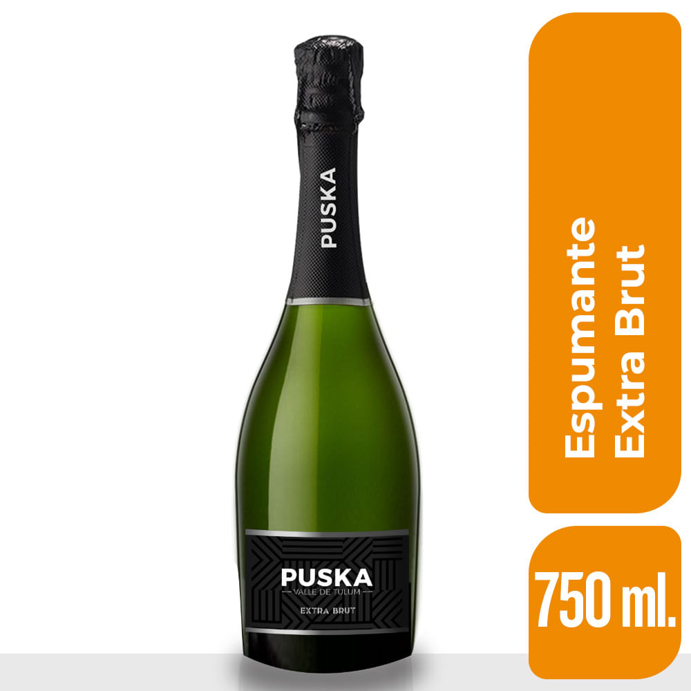 Espumante Extra Brut Puska 750 Ml. - imagen del producto